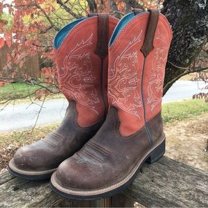 Ariat | Tanned Copper Peach Western Boots
